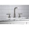 Kingston Brass FSC8958CML Manhattan Widespread Bathroom Faucet W/ Brass Pop-Up, Nickel FSC8958CML - alternate 6